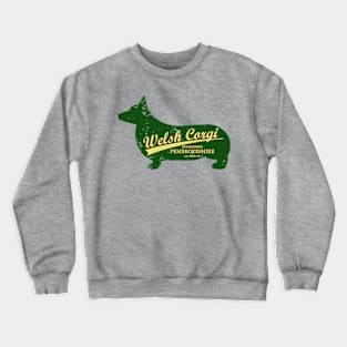 Welsh Corgi Athletic Jersey Crewneck Sweatshirt